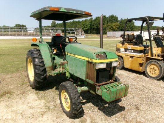 JD 870, DSL, MFWD, CANOPY, 3688 HRS