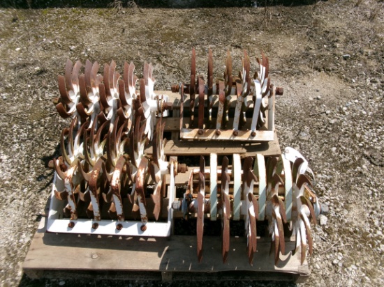 PALLETS OF ROLLING CULTIVATOR GANGS