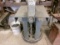 VISE ON STEEL TABLE