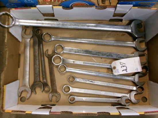 BOX OF WRENCHES