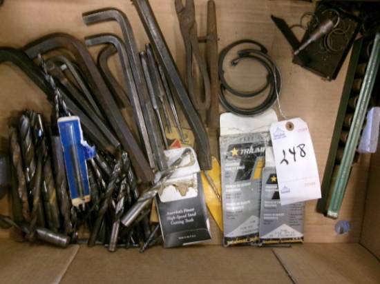 BOX  OF MISC. TOOLS