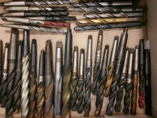 BOX OF DRILL BITS