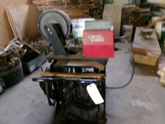 LINCOLN WIRE FEED AND CART