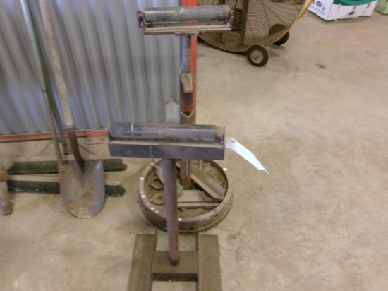 TWO ROLLER STANDS