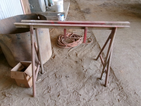 STEEL SAW HORSES(2)