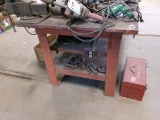 STEEL TABLE WITH 2 VISES