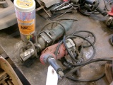 MILWAUKEE DRILL AND METAVO GRINDER