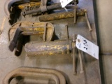 3 C-CLAMPS