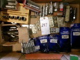 BOX OF METAL BORING CUTTERS AND DRILLS
