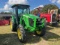 JD 5100E CAB, DIESEL, MFWD, 3 REMOTES, LEFT HAND REVERSER, LOADER READY, NEW RUBBER, SN: 404209