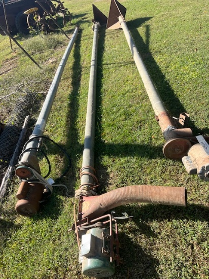 4” AUGER WITH MOTOR 19’