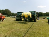 SHEPHARD 300 GAL 3 PT SPRAYER, HYD FOLD BOOMS, FOAM MARKERS, GENTLY USED
