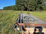 PIPE RAILS AND METAL STUDS