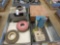 PALLET OF CNC TOOLING BITS, CARBIDE BITS AND TOOLING GAUGES