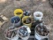 PIPE FITTINGS, DRILL BITS AND TOOLS