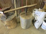 ANVIL ON A STUMP