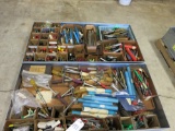 PALLET OF CNC TOOLING BITS, CARBIDE BITS AND TOOLING GAUGES