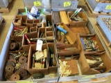 PALLET OF CNC TOOLING BITS, CARBIDE BITS AND TOOLING GAUGES