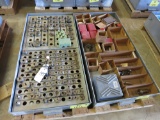 PALLET OF CNC TOOLING BITS, CARBIDE BITS AND TOOLING GAUGES