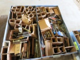 PALLET OF CNC TOOLING BITS, CARBIDE BITS AND TOOLING GAUGES