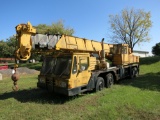 1979 GROVE TMS 300 35-TON CRANE, CUMMINS DSL ENGINE 59,944 MILES (NEEDS A LITTLE WORK)