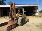 CASE 586E ALL TERRAIN FORKLIFT, DSL, 4X4   4853 HRS
