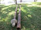 2 25' LIGHT POLES