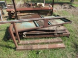 3 LOTS OF STEEL PIPE, CHANNEL, AND ANGLE