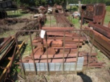 RACK OF ANGLE IRON AND PIPE