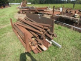 RACK OF PIPE AND ANGLE IRON