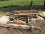 RACK OF ANGLE IRON AND CHANNEL IRON
