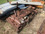 2 RACKS OF MISC STEEL