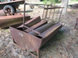 3 BARRELS OF MISC STEEL