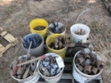 PIPE FITTINGS, DRILL BITS AND TOOLS