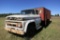 2 TON TRUCK WITH DUMP NOT RUNNING  CHEVY 15' DUMP