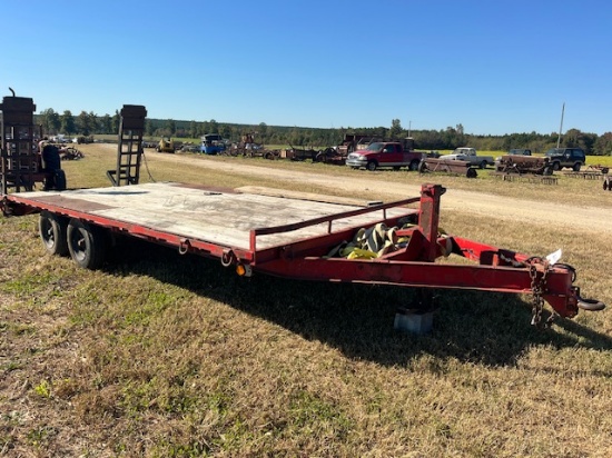 1994 CENTREVILLE 18’ TRAILER PINTOL HITCH RAMPS