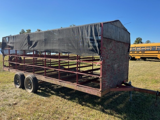 18’ 6” TANDEM AXLE PLANT TRAILER  LIGHTS