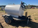 FUEL TRAILER W/ 12 VOLT PUMP NICE