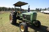 JD 2640 DSL, 2 POST CANOPY, SINGLE REMOTE, NEEDS CLUTCH SN:243751T