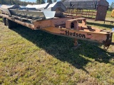1998 HUDSON 24’ 9 TON DUAL TANDEM AXLE TRAILER PINTOL HITCH
