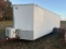 2012 SUNSHINE 24’ ENCLOSED TRAILER WIRED WINCH AC TANDEM AXLE FOLD DOWN DOOR