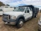 2006 F450 CREW CAB DSL ENGINE  AUTO TRANS 12’ ELECTRIC DUMP 232K MILES