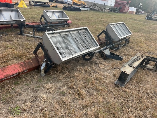 FIRST PRODUCTS HOPPERS ON TOOL BAR