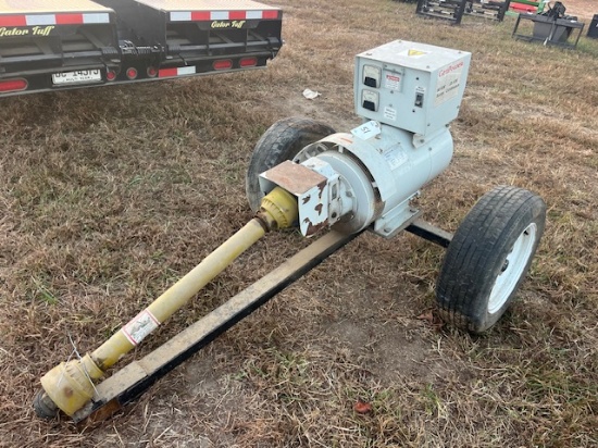 GEN POWER 25 KW GENERATOR  ALL PROCEEDS FROM THIS ITEM WILL BE DONATED TO WESTERN NC FARMERS  FUND