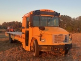 2000 FREIGHTLINER BUS DSL AUTO TRANS FLATBED AIR BRAKES 206K MILES