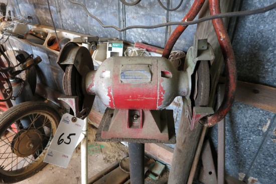 BENCH GRINDER AND STAND