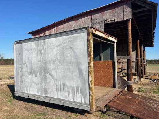 12’ STORAGE BODY RAMP ROLLUP DOOR