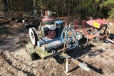 PORTABLE AIR COMPRESSOR AND GREASE GUN