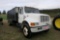 1995 IH 4900, DT 466 DSL ENG, 6 PLUS 1 TRANS, AIR BRAKES, 18' TWIN CYL JOHNNY GREGORY DUMP, 148,851 