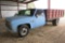 1982 CHEVROLET CUSTOM DELUXE 30, 350 4-BARRELL ENG, 4 SPD MANUAL TRANS, 12' OAK BED